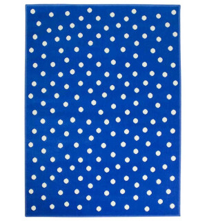 Ковер акриловый Lorena Canals Горошек Dots Blue (голубой) 120*160