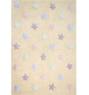 Детский ковер Lorena Canals Stars Tricolor (ванильный) 120х160 см