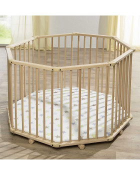 манеж деревянный Geuther Octo Parc plus