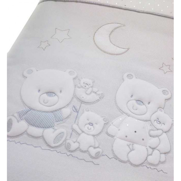Конверт на молнии Italbaby Happy Family (белый)