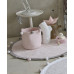 Корзина Lorena Canals с помпонами розовая 30*30*30