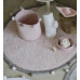 Корзина Lorena Canals с помпонами розовая 30*30*30