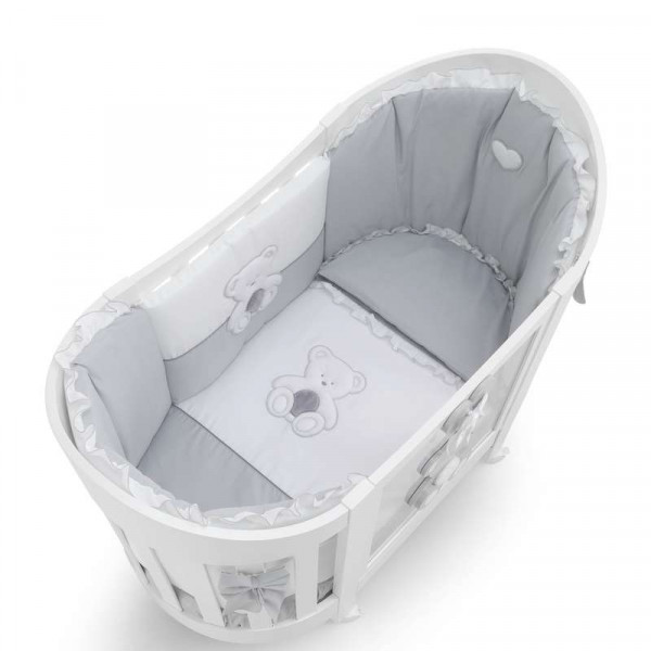 Кроватка Italbaby Peluche Oval