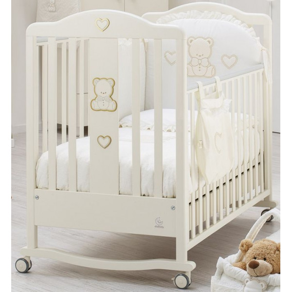 Детская кроватка Italbaby Amore (крем)
