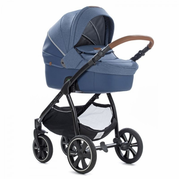 коляска 2 в 1 Noordi Fjordi Sport Melange Leather c термолюлькой 