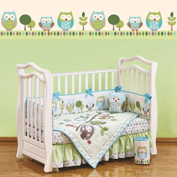 Giovanni Shapito Summer Owls комплект белья в кроватку  60х120