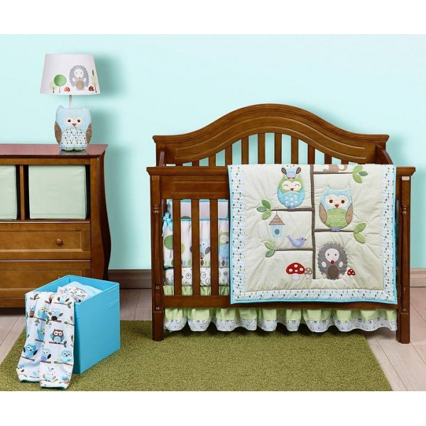 Giovanni Shapito Summer Owls комплект белья в кроватку  60х120