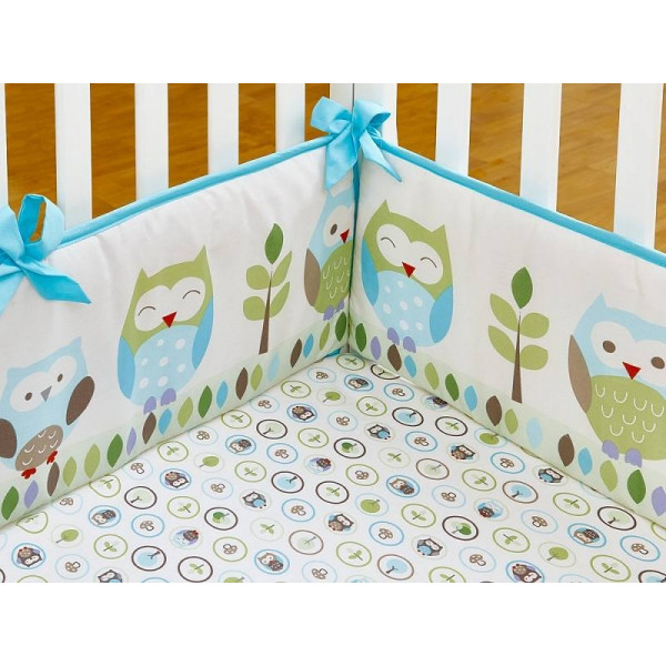 Giovanni Shapito Summer Owls комплект белья в кроватку  60х120
