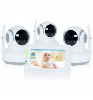 Видеоняня с 3 камерами Ramili Baby RV900X3