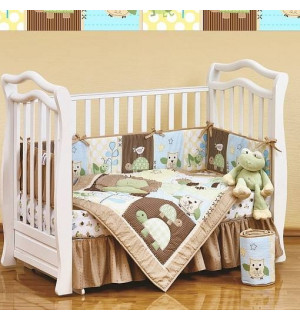 Giovanni Shapito Froggy Friends комплект белья в кроватку 60х120