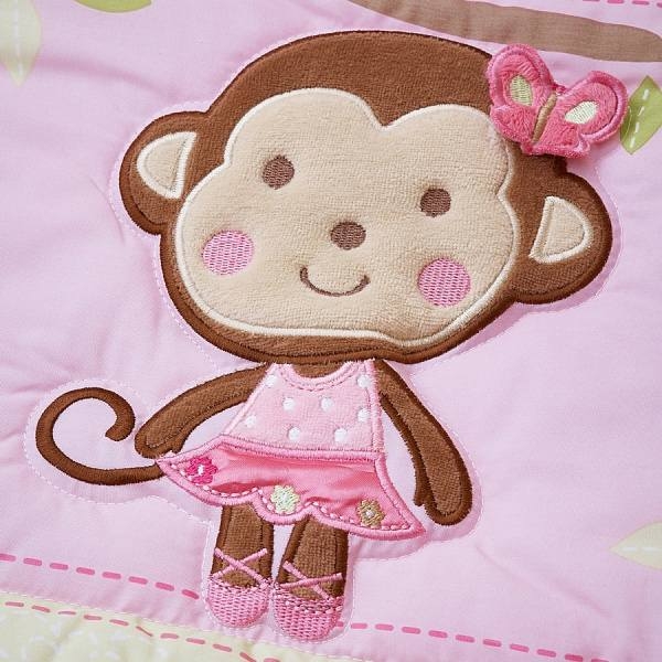 Giovanni Shapito Pink ZOO комплект белья в кроватку 60х120 
