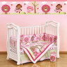 Giovanni Shapito Pink ZOO комплект белья в кроватку 60х120 