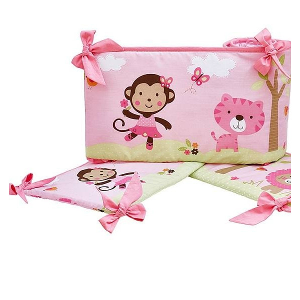 Giovanni Shapito Pink ZOO комплект белья в кроватку 60х120 