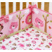 Giovanni Shapito Pink ZOO комплект белья в кроватку 60х120 